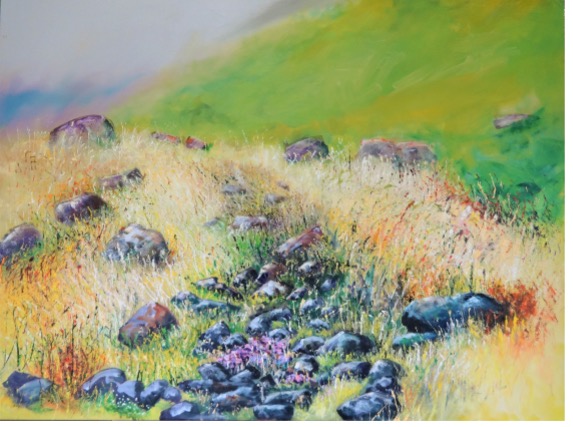 Beda Fell 
Oil on canvas
92 x 122 cm
