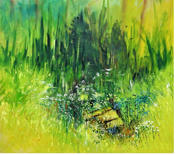 Spring Encounter
Oil on canvas
71 x 91 cm
